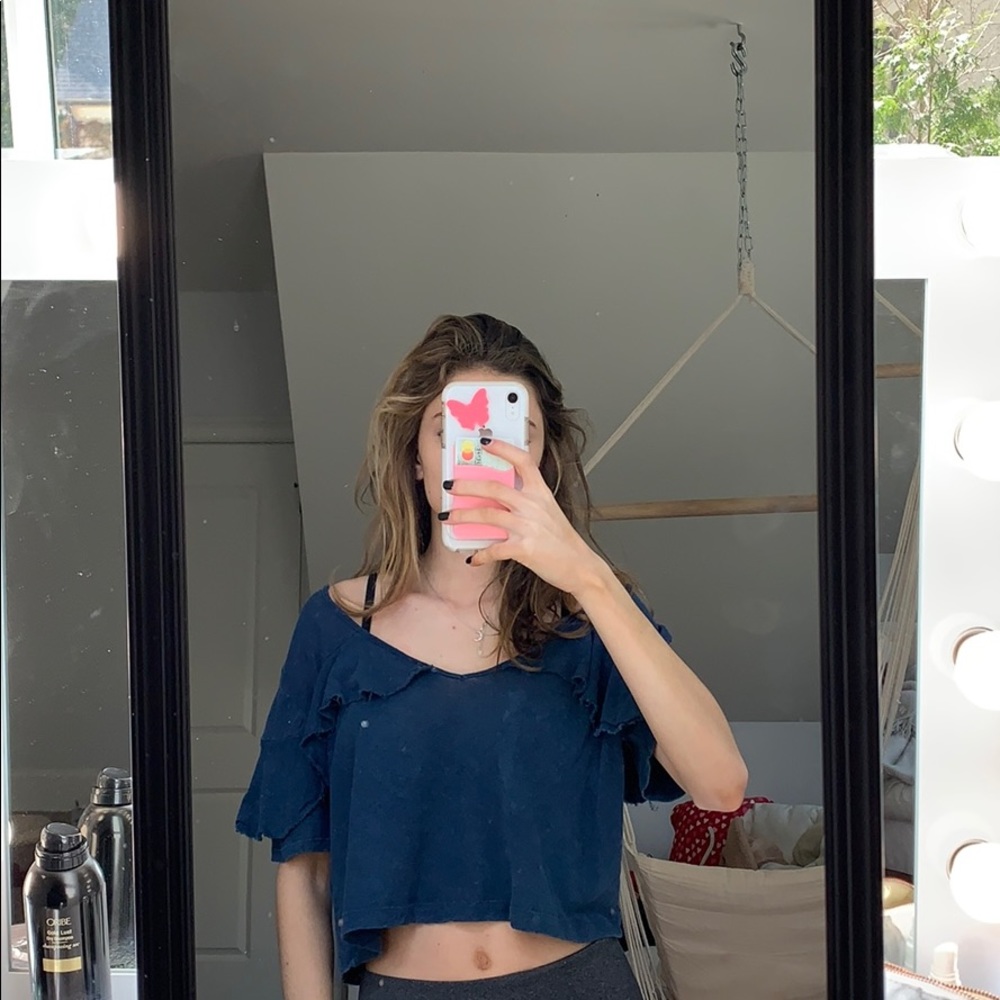 Blue shirt